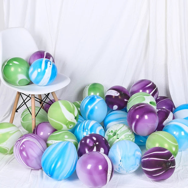 Marble balloons