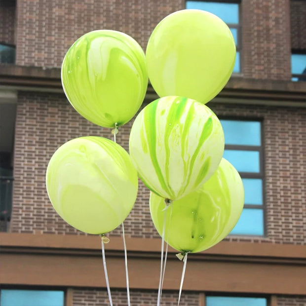 Marble balloons