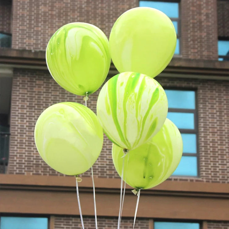 Marble balloons